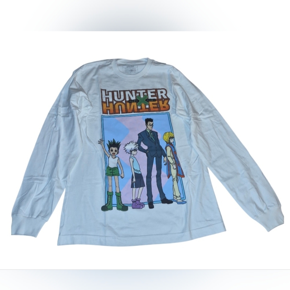 Hunter x Hunter men's White Long Sleeve Shirt
